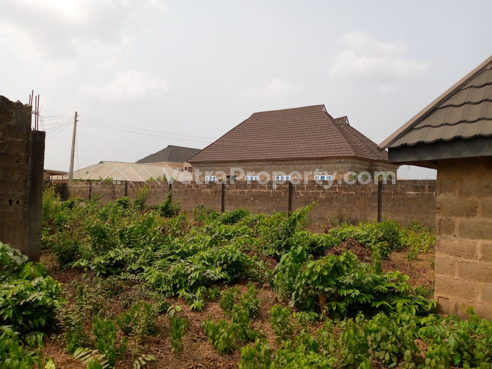  Strategic corner-piece fenced 2 plots of land in a good neighborhood  Land for Sale Ibadan Oyo Vetra  Property