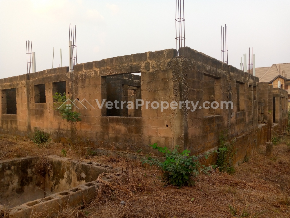  strategic uncompleted twin 3 bedroom property  6 bedroom House for Sale Ibadan Oyo Vetra  Property