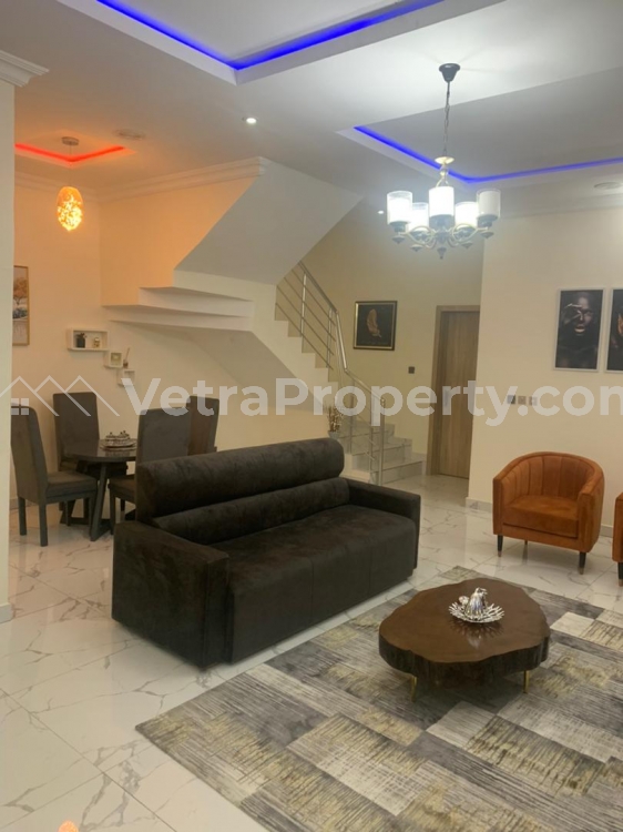  Luxury 4 Bedroom Duplex with Excellent Facilities  4 bedroom Flat for Short let Lekki Lagos Vetra  Property