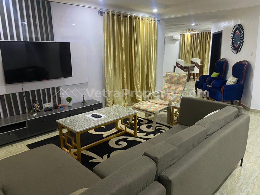  Luxury 3 Bedroom Short Let with Pool inside an Secured Estate  3 bedroom Flat for Short let Victoria Island Lagos Vetra  Property