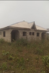 620 Sqm Land With A Carcass On It 620 Meter Square of Land for Sale Ifo Ogun Vetra  Property