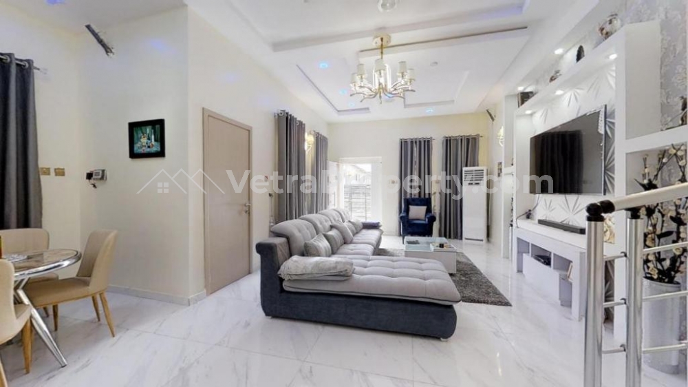  Executive 4 Bedroom Duplex With Good Facilities Comes with Snooker Board  4 bedroom Flat for Short let Lekki Lagos Vetra  Property