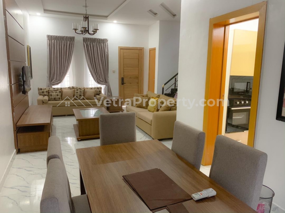  Luxurious 3 Bedroom Duplex  3 bedroom Flat for Short let Lekki Lagos Vetra  Property