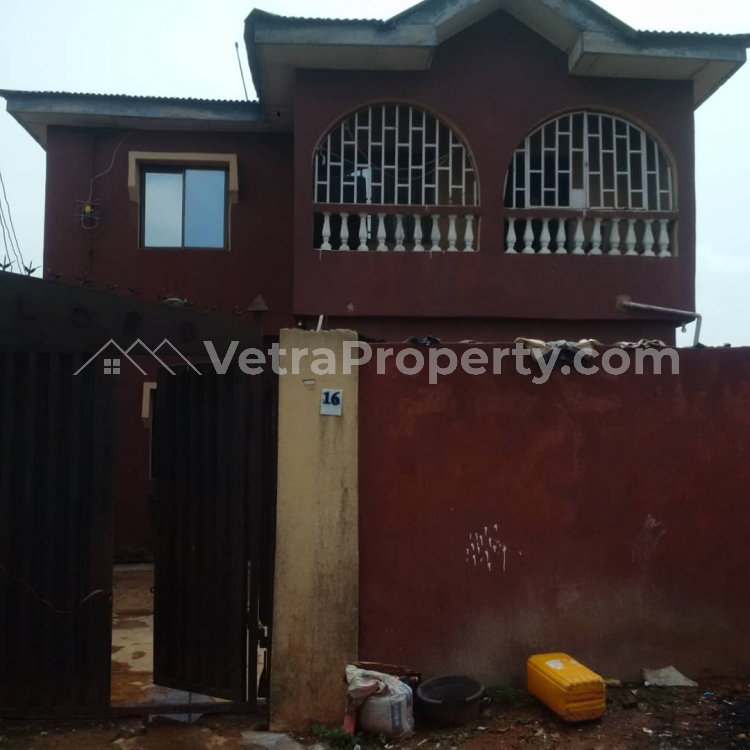 A block of one no 3bedroom flat and four nos one bedroom flat  3 bedroom House for Sale Alimosho Lagos Vetra  Property