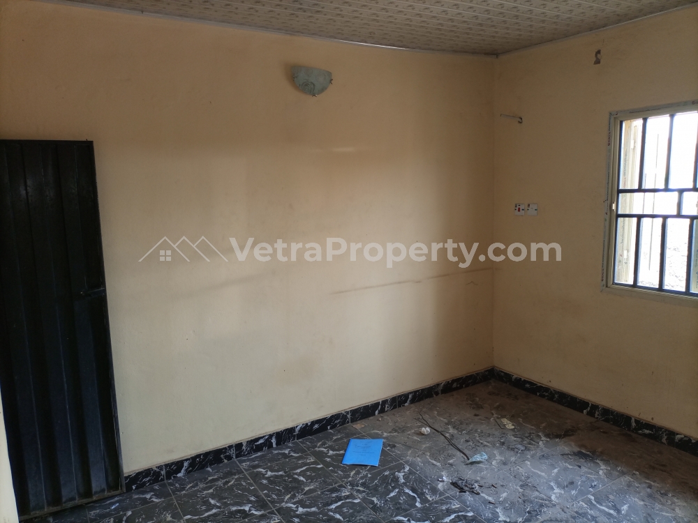  A well renovated 1 room self contain  Flat for Rent Lugbe Abuja Vetra  Property
