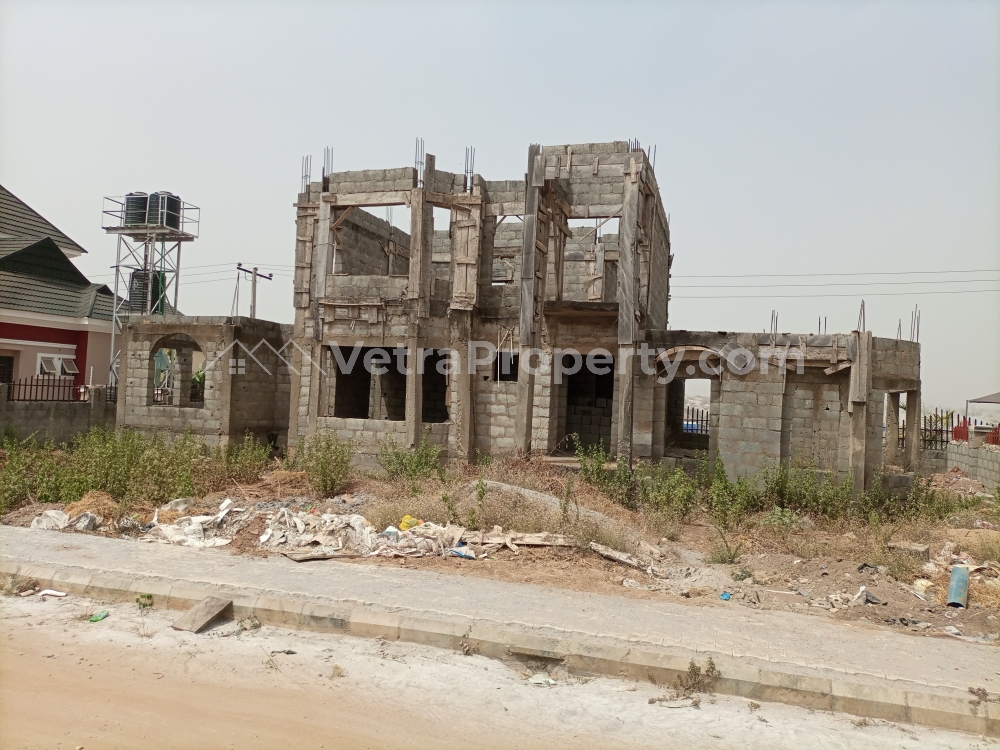  A 3bedroom carcass with 1bq at planet Estate  3 bedroom House for Sale Lugbe Abuja Vetra  Property