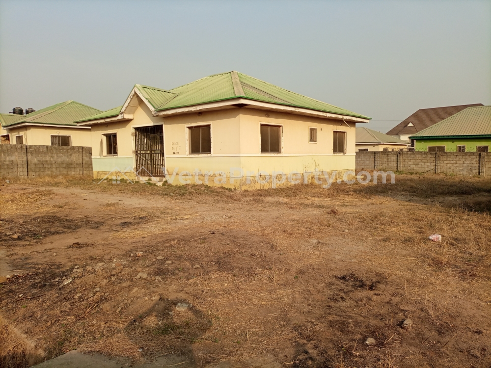  A Corner piece land measuring 805sqm with 3bedroom FHA house  3 bedroom House for Sale Lugbe Abuja Vetra  Property