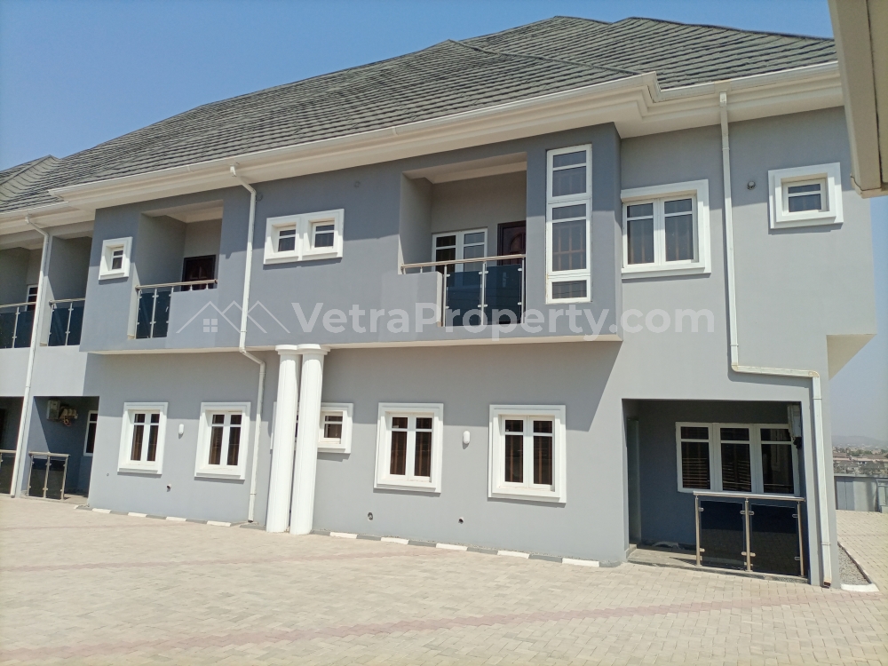  A newly built 4bedroom terrace duplex with 1bq  4 bedroom House for Rent Lugbe Abuja Vetra  Property
