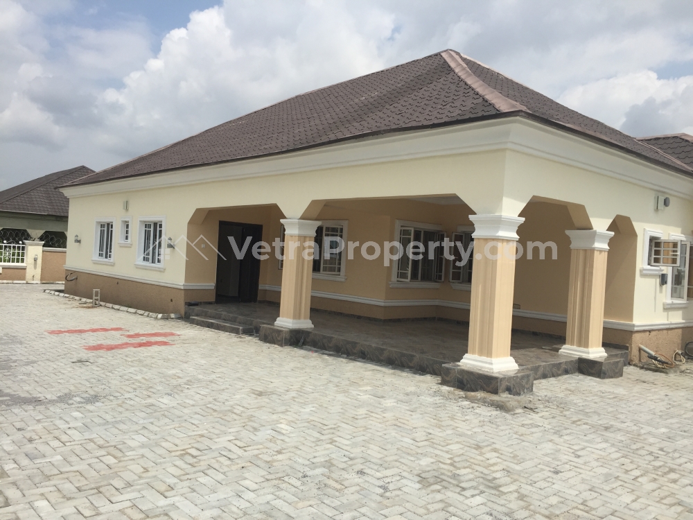  A newly built 3bedroom with a bq  4 bedroom House for Rent Lugbe Abuja Vetra  Property