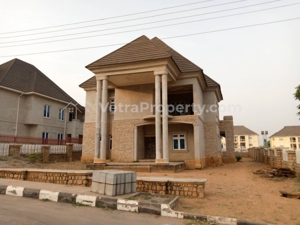  5bedroom detached duplex with 2bq for sale  5 bedroom House for Sale Lugbe Abuja Vetra  Property