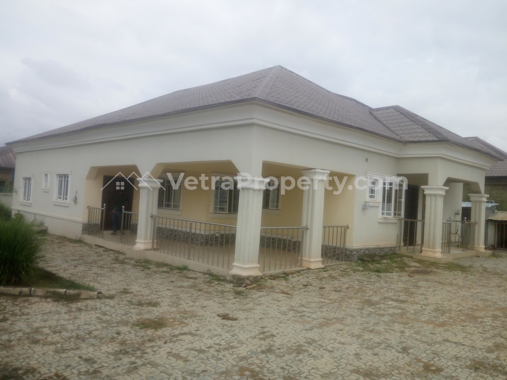  Alone in a compound 3bedroom with 1bq  3 bedroom House for Rent Lugbe Abuja Vetra  Property