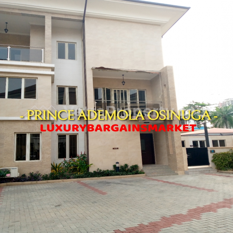  FRESH & WELL BUILT SEMI DETACHED 4 BEDROOM TERRACE HOUSE + 2 ROOMS BQ + POOL + GYM IN CENTRAL IKOYI @N14M!  4 bedroom House for Rent Ikoyi Lagos Vetra  Property