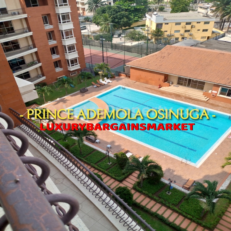  PRINCE ADEMOLA OSINUGA SPECIALS! V.V.I.P 4 BEDROOM APARTMENT +TENNIS COURT+SQUASH+POOL ETC N14M!!  4 bedroom Flat for Rent Ikoyi Lagos Vetra  Property