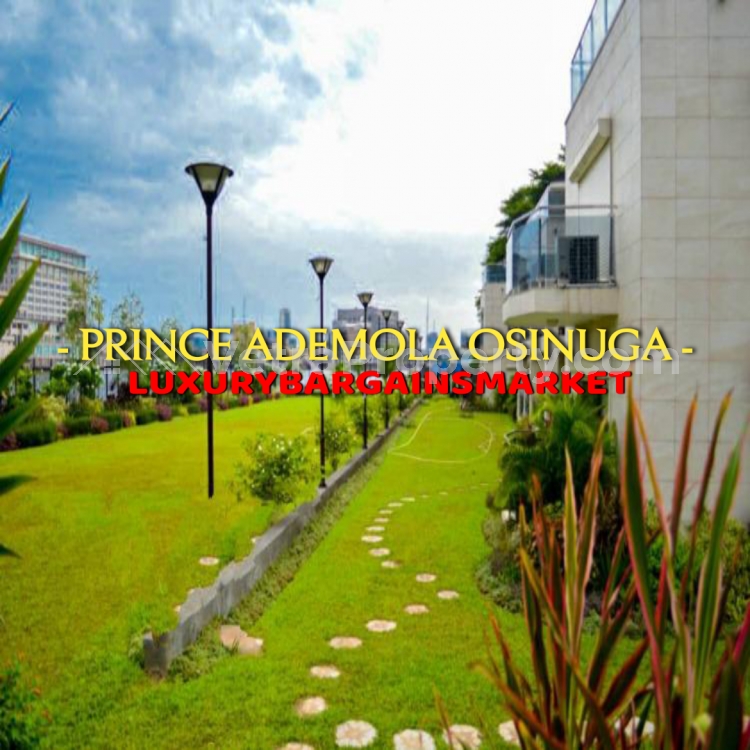  PRINCE ADEMOLA OSINUGA OFFERS!! WATERFRONT 4 BEDROOM APARTMENT + BQ+POOL+24HRS POWER @N9M!  Flat for Rent Ikoyi Lagos Vetra  Property