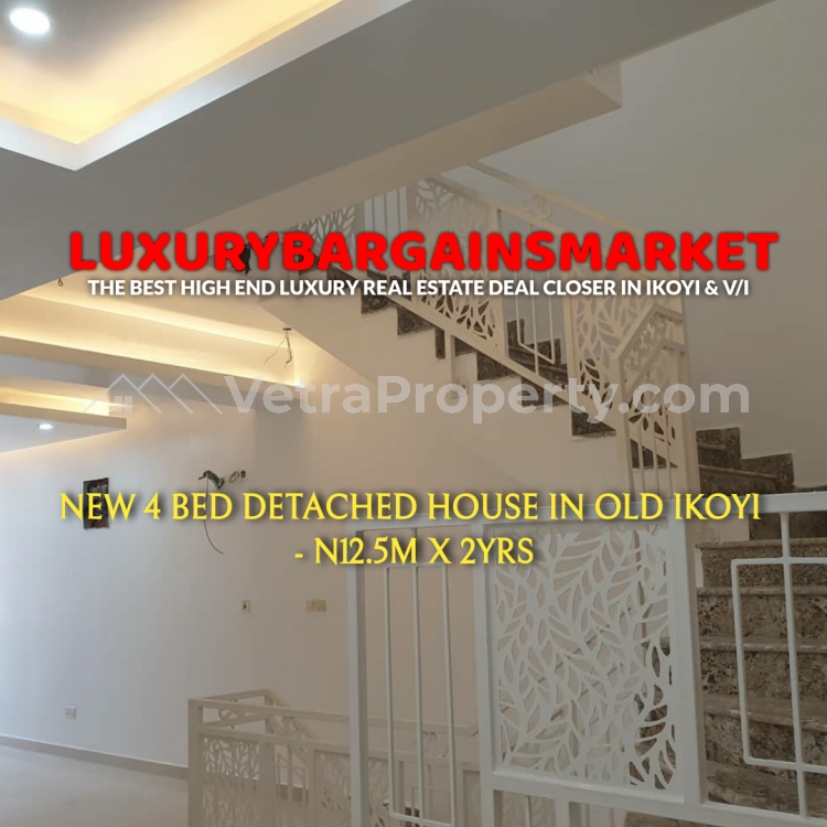  NEWLY BUILT SEMI DETACHED HOUSE IN OLD IKOYI @N12.5M X 2YRS. CALL PRINCE ADEMOLA LUXURYBARGAINSMARKET NOW  5 bedroom House for Rent Ikoyi Lagos Vetra  Property
