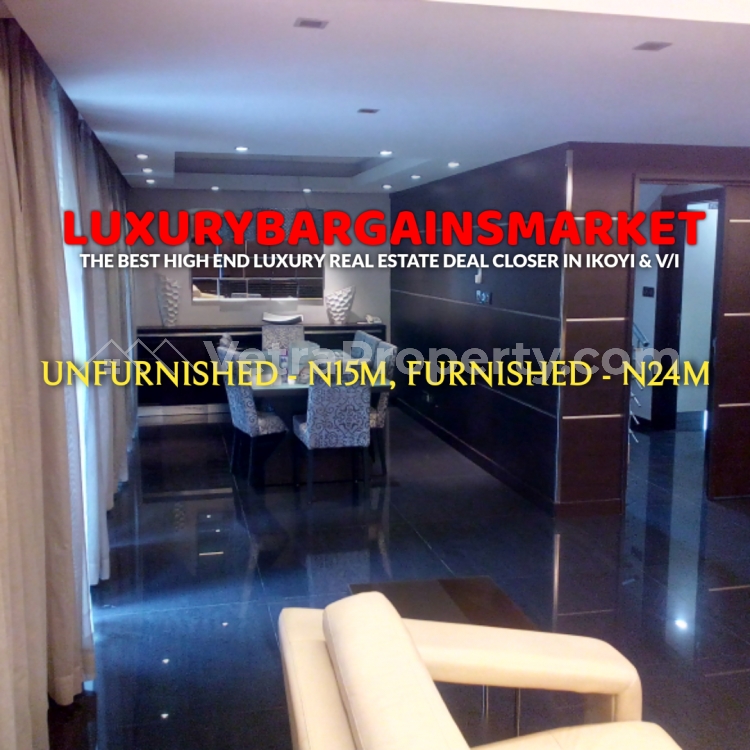  FULLY FURNISHED DETACHED 4 BEDROOMS HOUSE PLUS PRIVATE GYM, COURTYARD, 2 STAFF ROOMS, 2 KITCHEN, 3 SITTING AREAS ETC IN VICTORIA ISLAND RENT @N15M UNFURNISHED / N24M FURNISHED ASKING X 2YRS. CALL PRINCE ADEMOLA OSINUGA LUXURYBARGAINSMARKET NOW TO CLOSE IM  4 bedroom House for Rent Victoria Island Lagos Vetra  Property