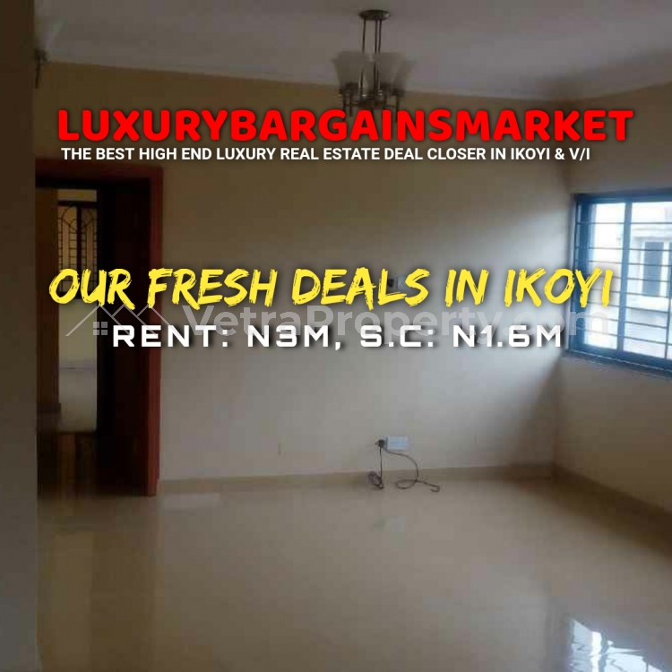  GOOD DEAL! REASONABLY PRICED 3 BEDROOMS APARTMENT PLUS STAFF ROOM IN PARKVIEW @N3M! CALL NOW TO CLOSE IMMEDIATELY!  3 bedroom Flat for Rent Ikoyi Lagos Vetra  Property