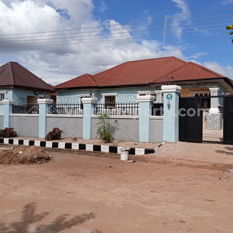  3bedroom bungalow with 1bedroom flat Bq and gate house for sale at lokogoma  House for Sale Lokogoma Abuja Vetra  Property