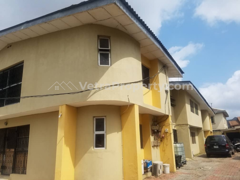  4nos of 3bedrm flat at ogba off college road inside an estate for sale with c of o  House for Sale Ogba Lagos Vetra  Property