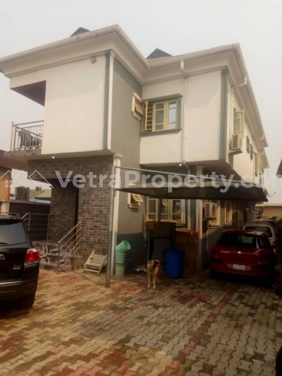  Very clean four bedroom duplex for sale Inside an Estate  4 bedroom House for Sale Iju Lagos Vetra  Property