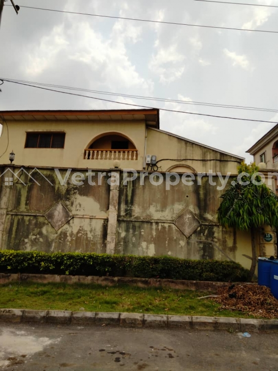  4 nos 3 bedroom flat on 500 sqmts  10 bedroom House for Sale Ikeja Lagos Vetra  Property