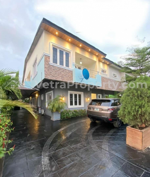  Fantastic Fully furnished 4 bedroom semi detached duplex chevron lekki  4 bedroom House for Sale Lekki Lagos Vetra  Property