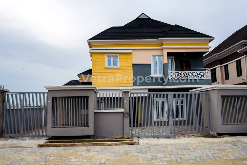  Fantastic 4 bedroom semi detached duplex at chevron alternative  4 bedroom House for Sale Lekki Lagos Vetra  Property