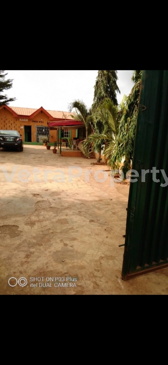  Guest house sitting on1372 square meters of Land on ibaragun road ifo local government Ogun state  Commercial Property for Sale Ifo Ogun Vetra  Property