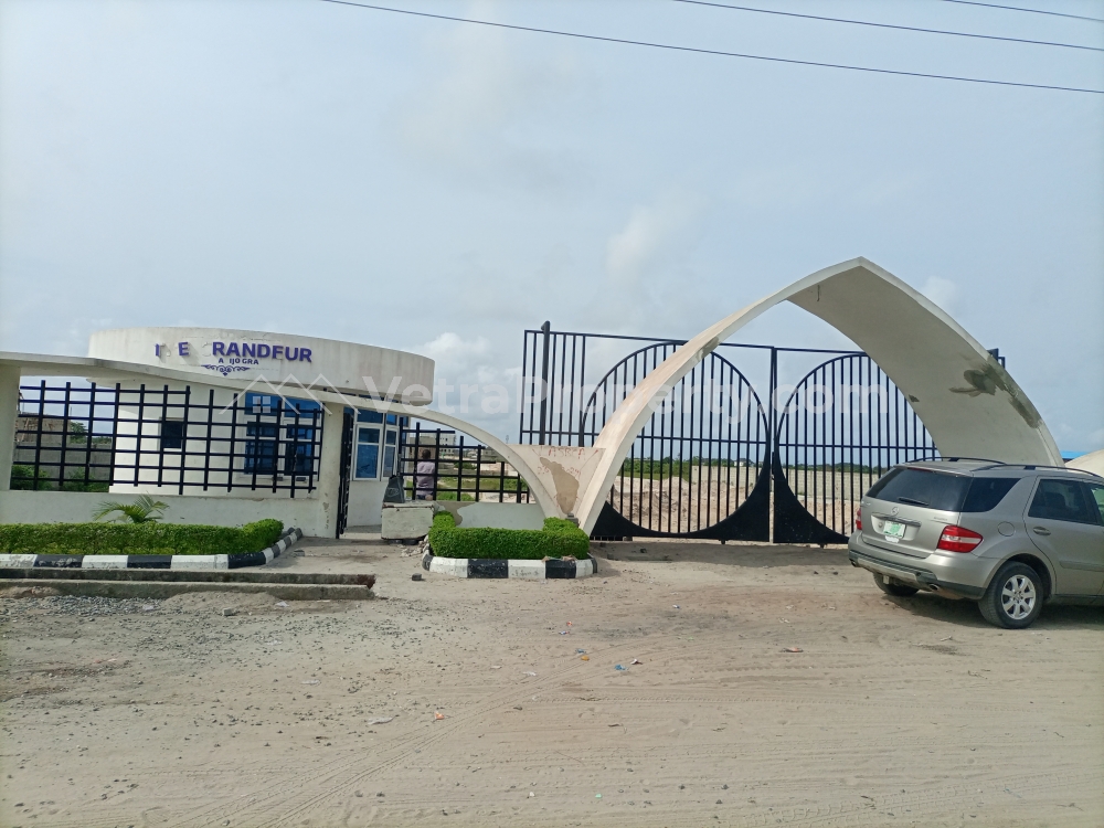  450sqm Dry Land Plot in Secured Estate with Interlocked & Paved Roads (C of O)  Land for Sale Ajah Lagos Vetra  Property