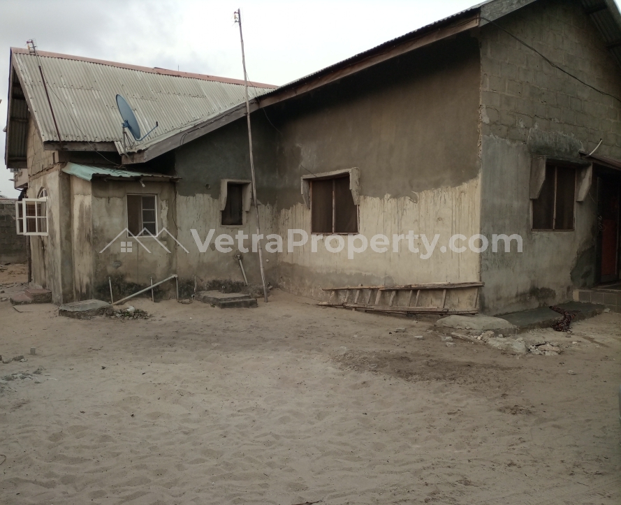  836.76sqm Fenced & Gated Land Plot + Old Bungalow (Gazette)  Land for Sale Ajah Lagos Vetra  Property