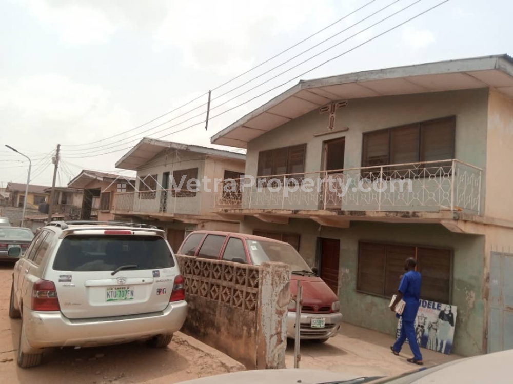  2 no of up and down flat  House for Sale Ibadan Oyo Vetra  Property