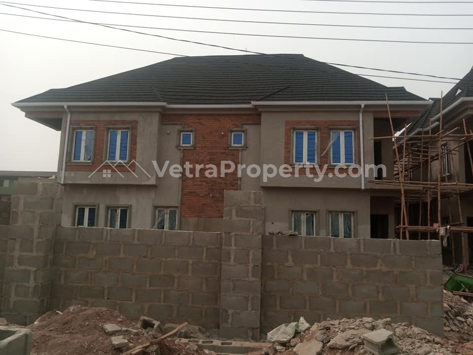  Brand new 4bedroom semi-detached house with BQ at River Valley estate, Ojodu Berger.  4 bedroom House for Sale Ojodu Lagos Vetra  Property