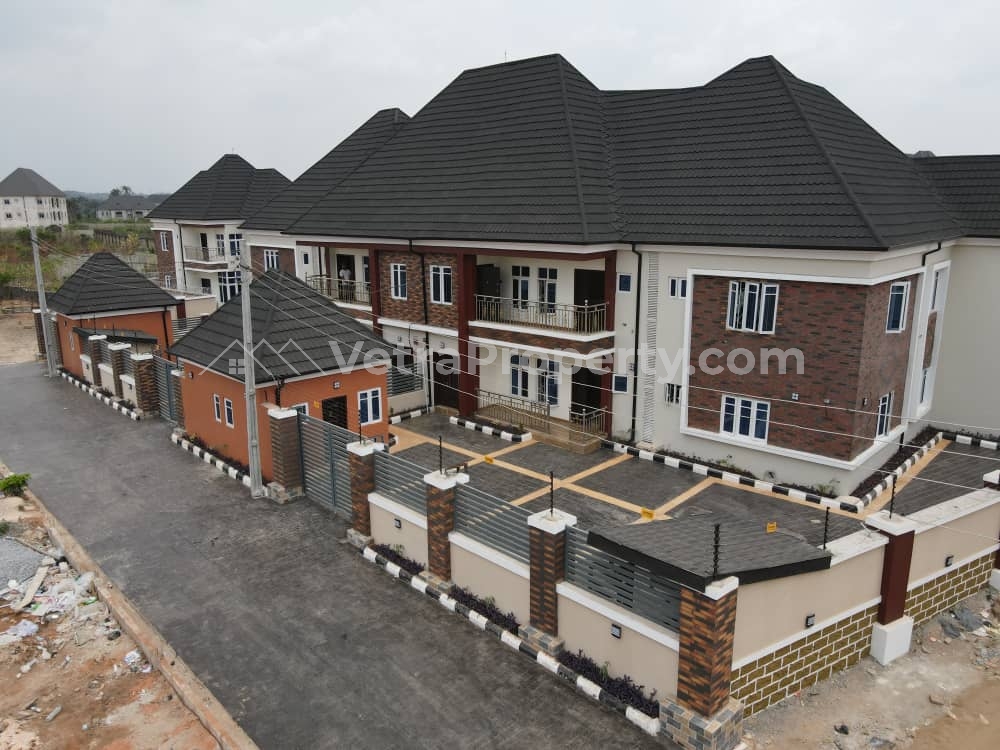  4 units of 2 bedroom flat with detached bq in each unit, and 2 units of 1 bedroom flat all Ensuite  10 bedroom House for Sale Owerri Imo Vetra  Property