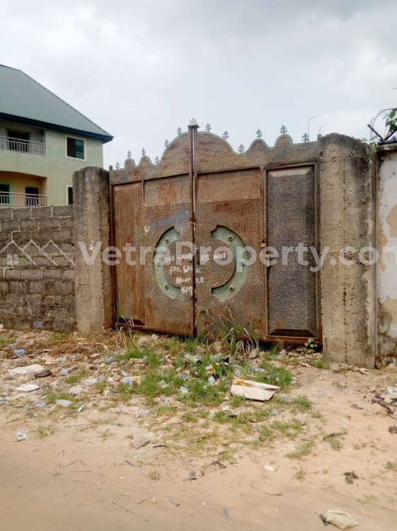  2 Plots of land fenced with Gate in a built up Enviroment  Land for Sale Owerri Imo Vetra  Property
