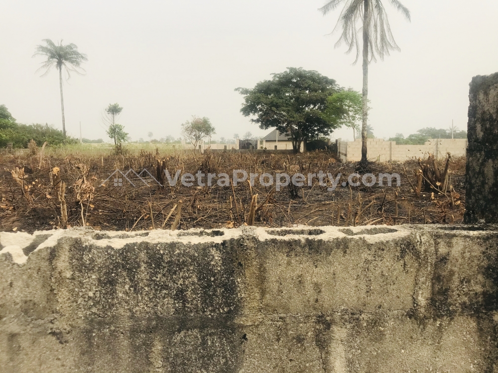  3 Plots Plus of Land fenced with 2 Gates  Land for Sale Owerri Imo Vetra  Property
