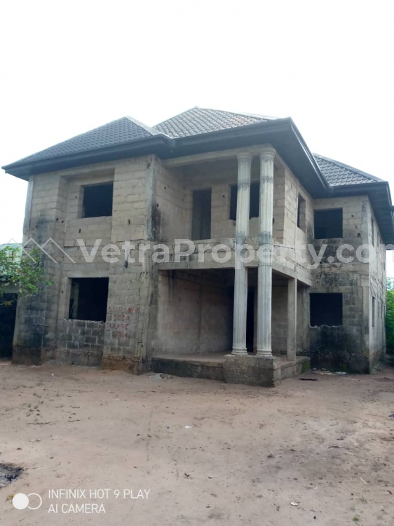  An Uncompleted 6 Bedrooms Duplex all Ensuite in a 2 Plots  6 bedroom House for Sale Owerri Imo Vetra  Property