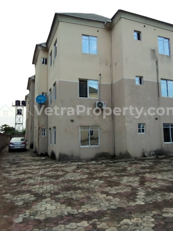  2 storey building of 6 flats of 3 bedrooms all Ensuite built-in 1 plot of land with tared road  10 bedroom Flat for Sale Owerri Imo Vetra  Property