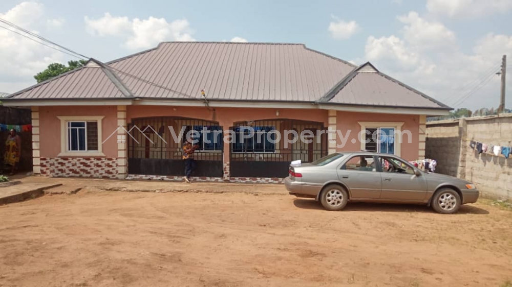  A bungalow with 2 units of 2 bedroom flat each on 1 Plot of Land  4 bedroom House for Sale Owerri Imo Vetra  Property