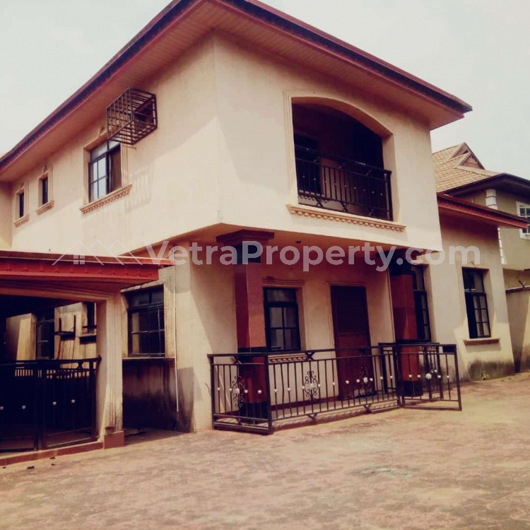  Beautifully Built 4 Bedroom Duplex with Bq  4 bedroom House for Sale Ogba Lagos Vetra  Property