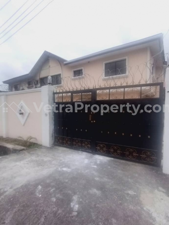  Furnished 4 Bedroom Semi Detached Duplex With Bq  4 bedroom House for Sale Ojodu Lagos Vetra  Property