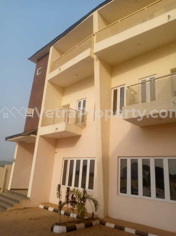  Brand New 4 bedroom terrace duplex with 1 room bq luxury service apartment .No service charge for now 15 percent professional fee of the total rent  4 bedroom House for Rent Guzape Abuja Vetra  Property