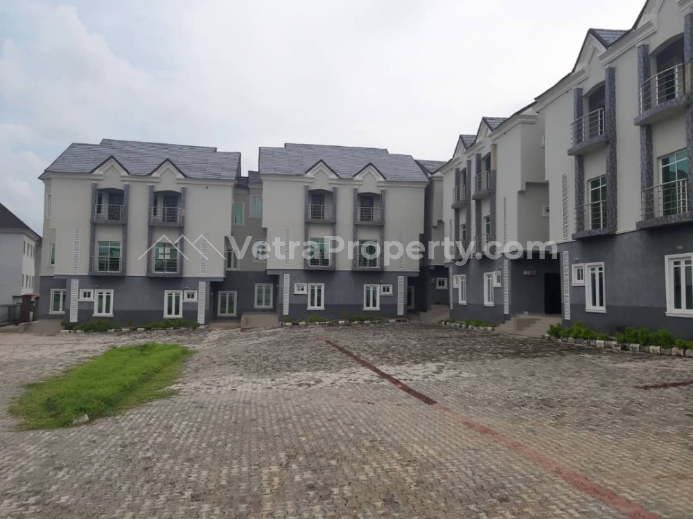  Exquisitely beautiful Newly Built 10unit of 4 bedroom semi detached terraces with an attached bq  House for Sale Life Camp Abuja Vetra  Property
