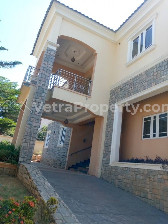 Newly Built 7 bedroom duplex with 4 bedroom guest charlet  7 bedroom House for Rent Asokoro Abuja Vetra  Property
