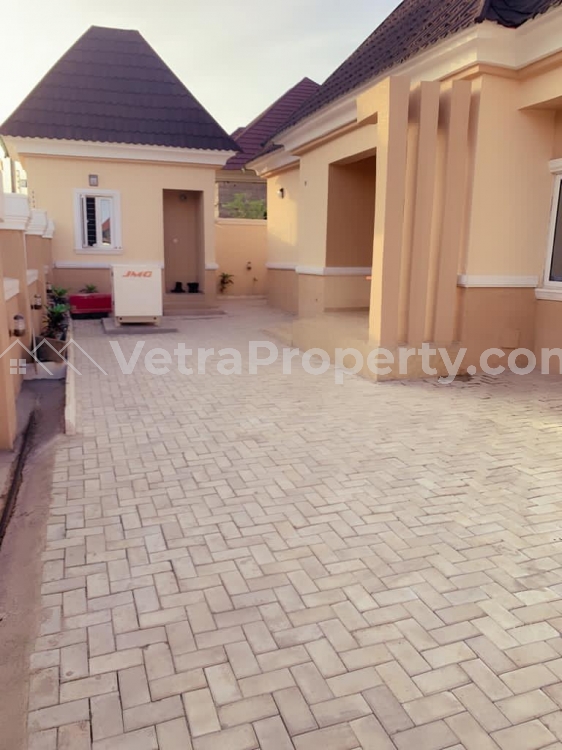  Exquisitely beautiful 3bedroom fully detached Bungalow with Furnished 1bedroom Bq  3 bedroom House for Rent  Abuja Vetra  Property