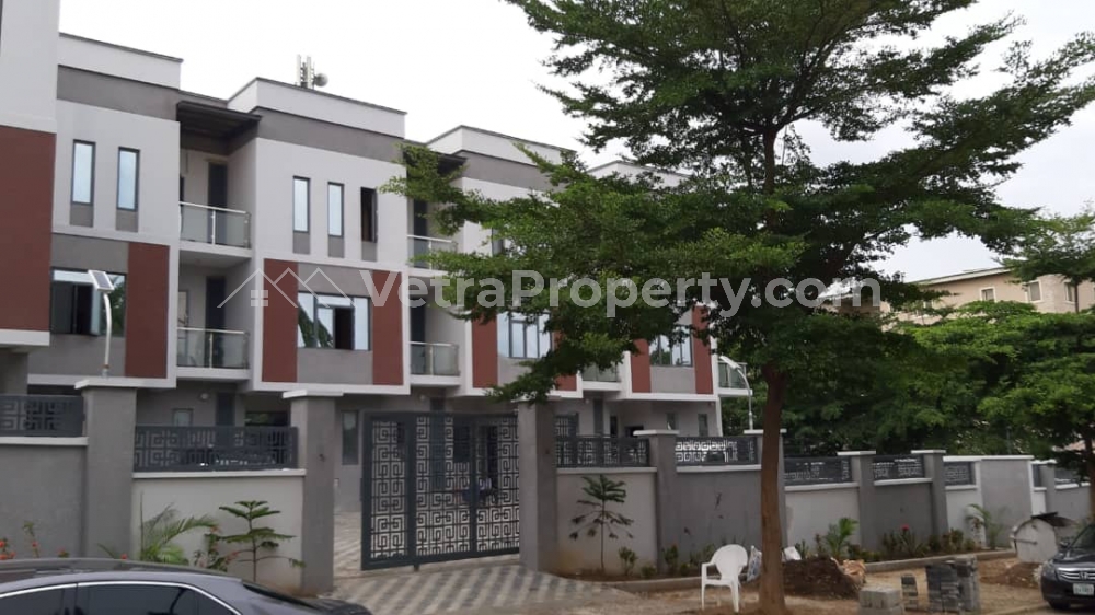  Exquisitely beautiful Newly Build Smart 5bedroom Terrace Duplex's With 2parlors & BQ  5 bedroom House for Sale Jabi Abuja Vetra  Property