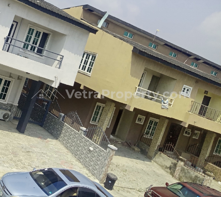  A 3 Bedroom Duplex, with BQ  3 bedroom House for Sale Lekki Lagos Vetra  Property