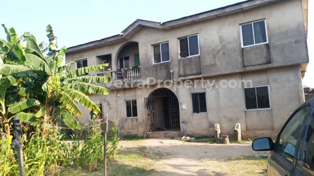  2 NUMBERS OF 2 BEDROOMS AND 2 UNIT OF ROOM AND PARLOUR SELF CON FOR SALE  6 bedroom House for Sale Ikorodu Lagos Vetra  Property