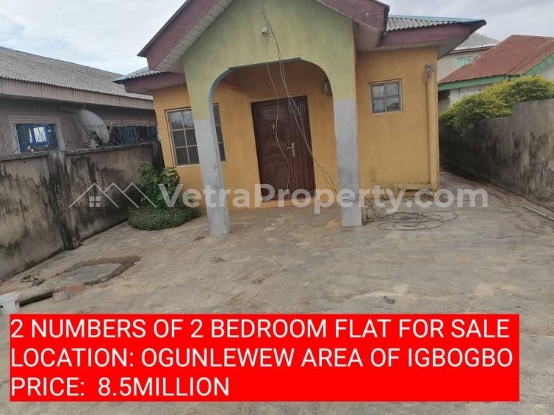  2 NUMBERS OF 2 BEDROOM FLAT FOR SALE  2 bedroom House for Sale Ikorodu Lagos Vetra  Property