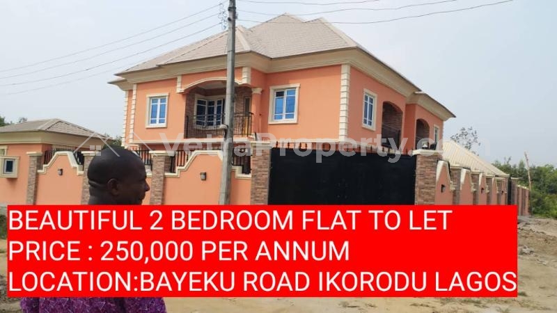  EXCELLENT FINISH 2 BEDROOM FLAT  2 bedroom Flat for Rent Ikorodu Lagos Vetra  Property