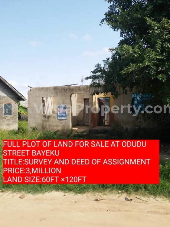  FULL PLOT OF LAND  Land for Sale Ikorodu Lagos Vetra  Property